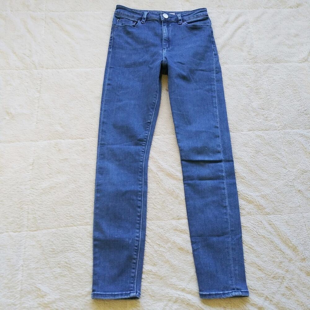 ASOS High Rise Skinny Leg Jeans - Picture 2 of 5